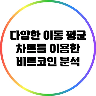 다양한 이동 평균 차트를 이용한 비트코인 분석